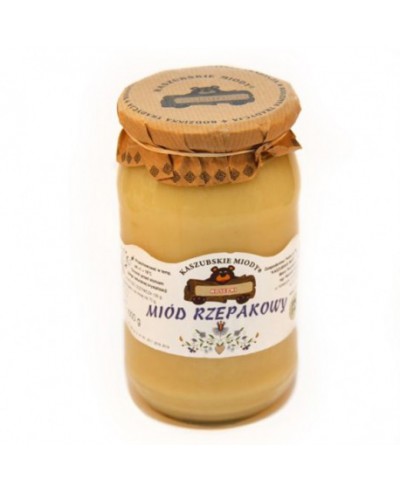 Miod rzepakowy KASZUBSKI 1kg