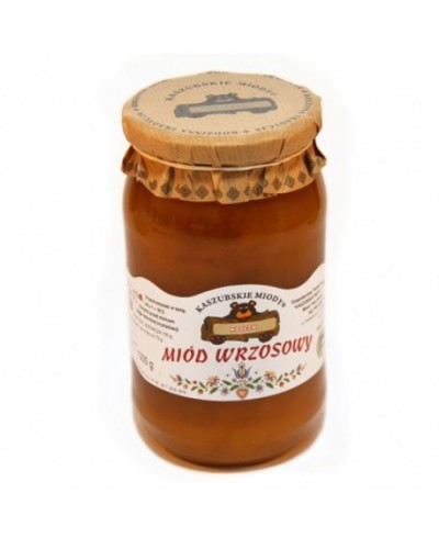 Miod wrzosowy KASZUBSKI 375g