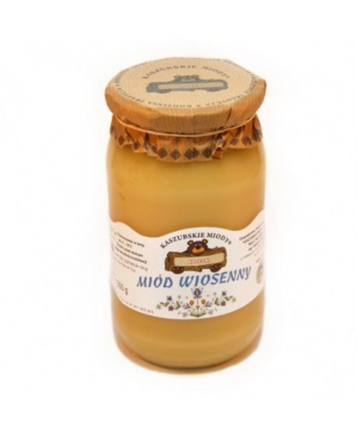 Miod wielokwiat wiosenny KASZUBSKI 1kg
