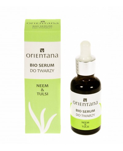 Bio Serum do twarzy Neem & Tulsi 30ml ORIENTANA