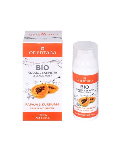 Bio Maska-Esencja PAPAJA & KURKUMA 50ml ORIENTANA