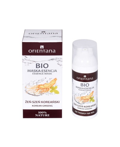 Bio Maska-Esencja ŻEŃSZEŃ KOREAŃSKI 50 ml ORIENTANA