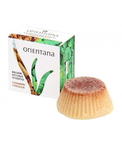 Balsam do ciała w kostce CYNAMON I PACZULA ORIENTANA