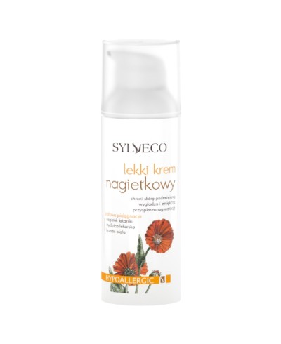 Lekki krem nagietkowy SYLVECO 50 ml