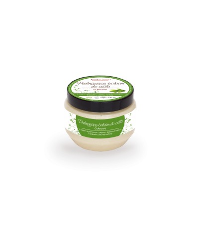 Peelingujący cukrowy balsam do ciała z olejem arganowym i olejem z pestek winogron o zapachu zielonej herbaty FITCOMFORT 200 ml