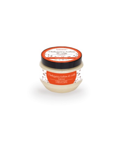 Peelingujący cukrowy balsam do ciała z olejem avocado o zapachu piżma FITCOMFORT 200 ml