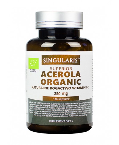 Acerola organic superior 120 kaps. SINGULARIS