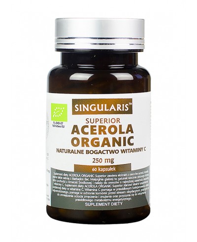 Acerola organic superior 60 kaps. SINGULARIS