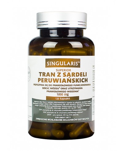 Tran z sardeli peruwianskich 120kps. SINGULARIS
