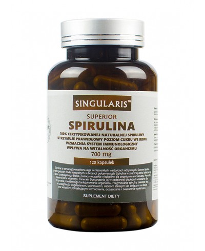 Spirulina 700mg 120 szt. Singularis