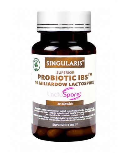 Probiotic IBS 10 mld Lactospore 30 kaps. SINGULARIS