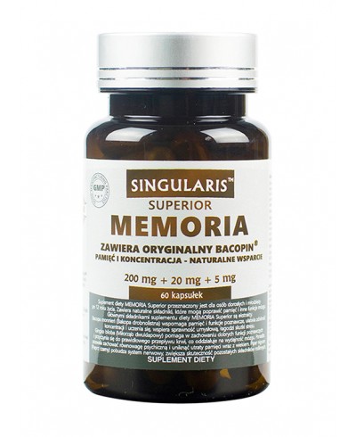 Memoria 60kps. Superior SINGULARIS