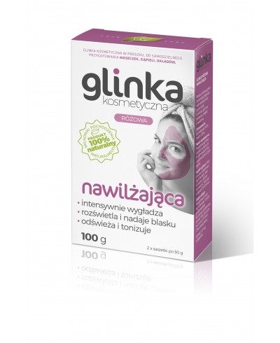 Glinka zielona syberyjska odżywcza do twarzy FITOKOSMETIK 75 g