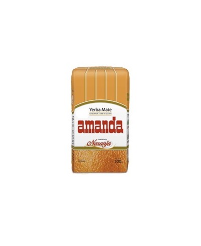 Herbata sypana Yerba Mate z aromatem pomarańczowym AMANDA 500 g