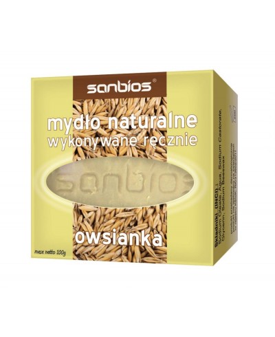 Mydlo naturalne wykonywane ręcznie kawowy peeling SANBIOS 100 g