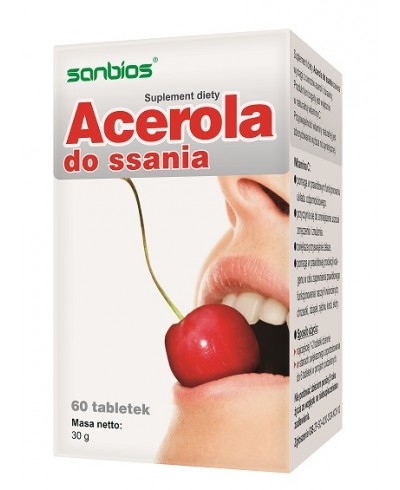 Acerola do ssania 60 tab. Sanbios