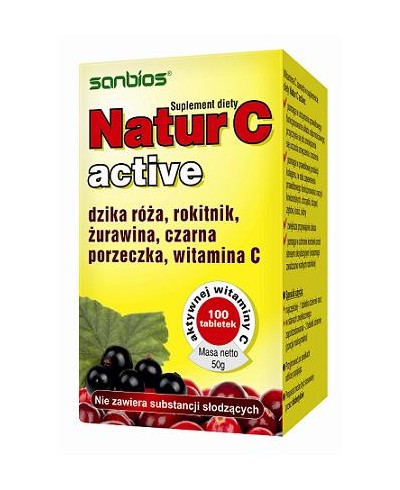 Natur C active SANBIOS 100 tabletek