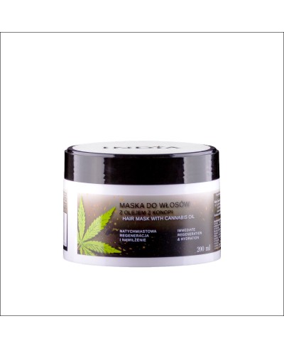 Maska do włosów z olejem z konopi INDIA 200 ml