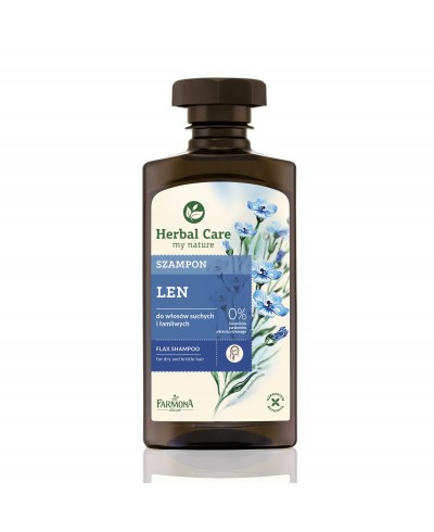 Szampon do włosów len Herbal Care FARMONA 330 ml