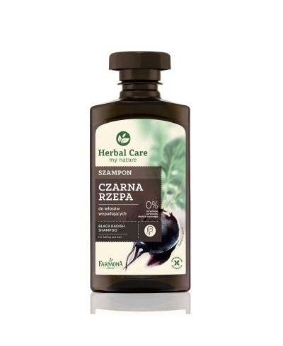 Szampon do włosów czarna rzepa Herbal Care FARMONA 330 ml