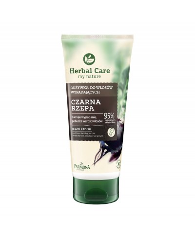 Odżywka do włosów czarna rzepa Herbal Care FARMONA 200 ml
