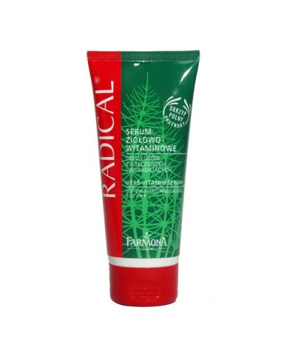 Serum do włosów suchyuch i zniszczonych ziołowo - witaminowe Radical FARMONA 100 ml