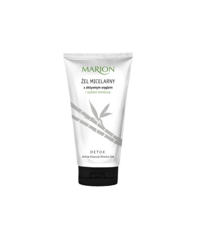 Żel micelarny do twarzy z aktywnym węglem i pędami bambusa Detox MARION 150 ml