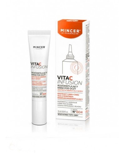 Krem pod oczy rozświetlający Vita C Infusion MINCER PHARMA 15 ml