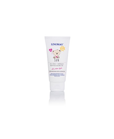 Krem przeciwsłoneczny dla dzieci i niemowląt LINOMAG SUN SPF 50 50 ml