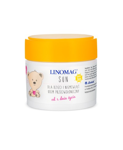 Krem przeciwsłoneczny dla dzieci LINOMAG SUN SPF 30 50 ml