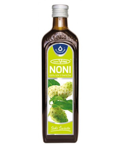 Sok naturalny 100% z noni OLEOFARM 490 ml