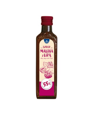 Syrop z malin z lipa 250 ml Oleofarm