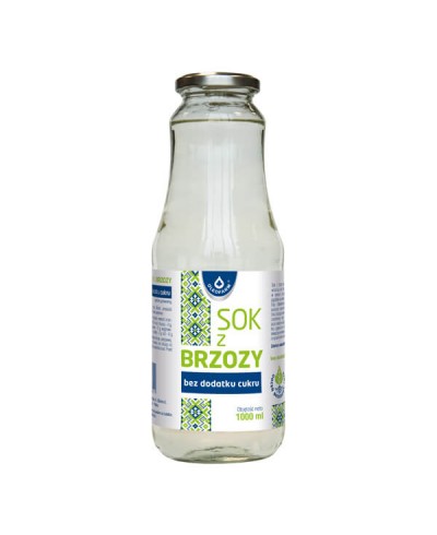 Sok z brzozy bez cukru OLEOFARM 1 l