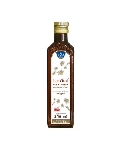 Olej lniany OLEOFARM 250 ml
