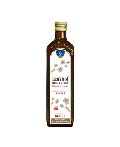 Olej lniany OLEOFARM 500 ml