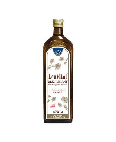 Olej lniany OLEOFARM 500 ml