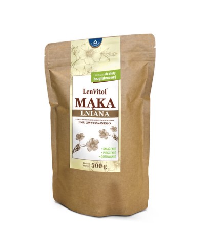 Mąka lniana LenVitol OLEOFARM 500 g