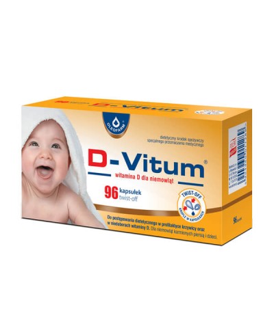 Witamina D 1000 j.m. dla dzieci w areozolu D - Vitum OLEOFARM 6 ml