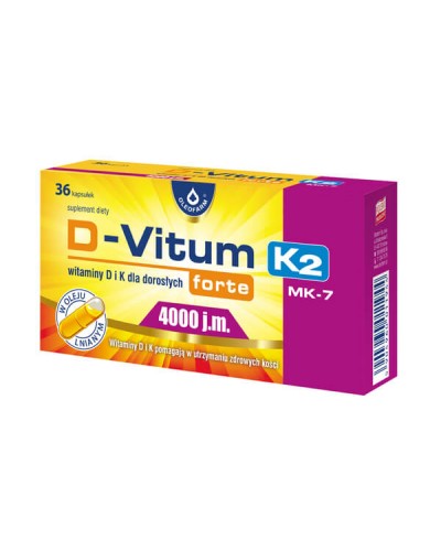 Witamina D K2 - Vitum OLEOFARM 