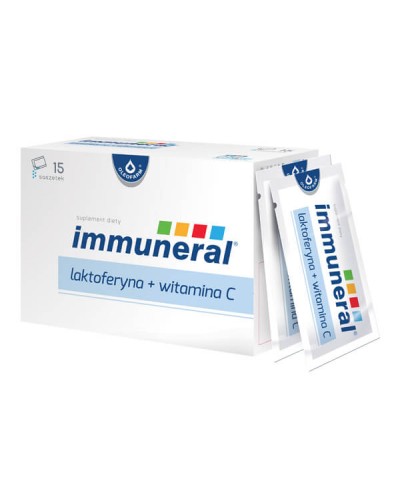 Immuneral laktoferyna + witamina C OLEOFARM 15 saszetek po 1 g