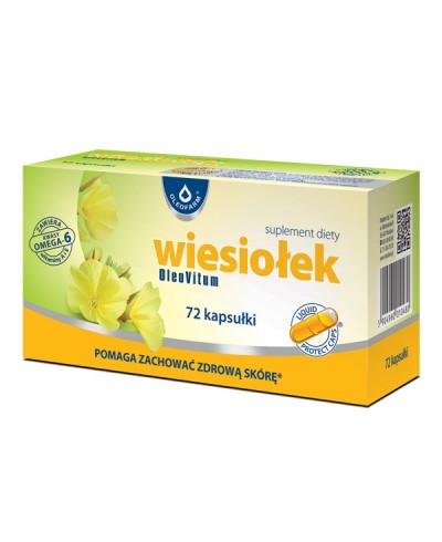 Wiesiołek OleoVitum OLEOFARM 72 kapsułki