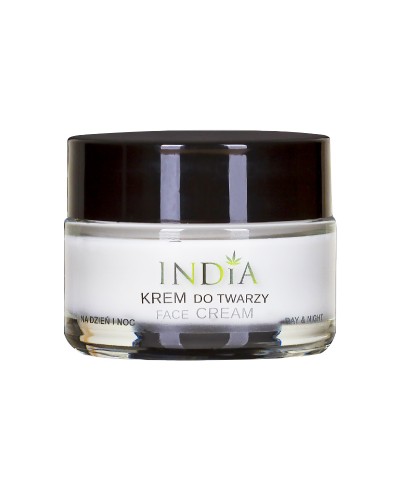 Krem do twarzy każdego typu cery na dzień i na noc INDIA 50 ml