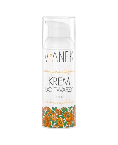 Krem do twarzy na noc intensywnie odżywczy VIANEK 50 ml
