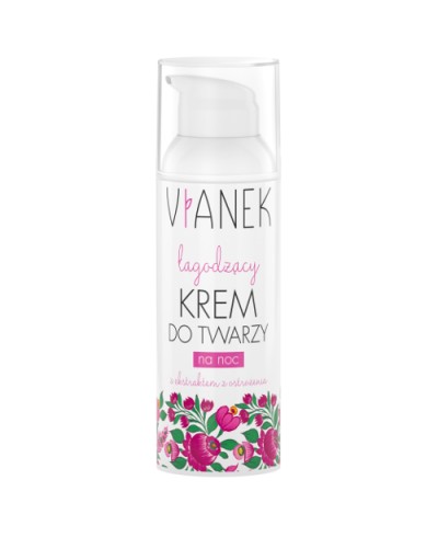 Krem intensywnie nawilżający do twarzy na noc VIANEK 50 ml
