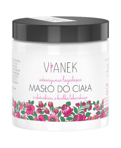 Masło do ciała intensywnie łagodzące VIANEK 250 ml