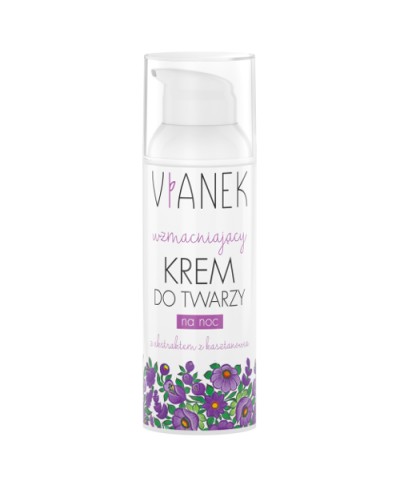 Krem do twarzy na noc wzmacniający VIANEK 50 ml