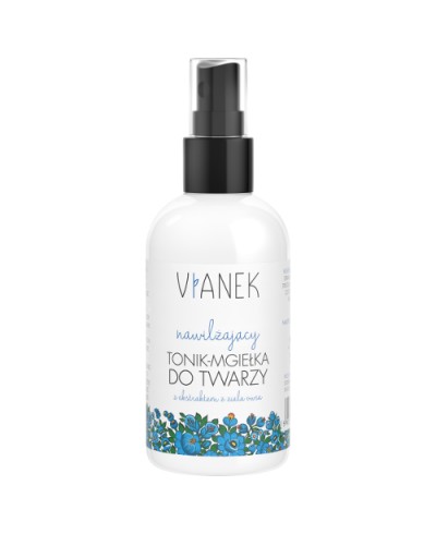 Tonik mgiełka do twarzy nawilżająca VIANEK 150 ml