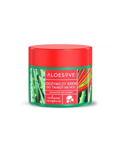 Krem odżywczy do twarzy na noc ALOESOVE 50 ml