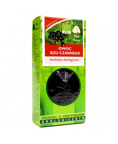 Herbatka ekologiczna owoc bzu czarnego DARY NATURY 100 g