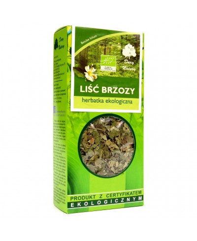 Herbatka ekologiczna liść brzozy DARY NATURY 100 g